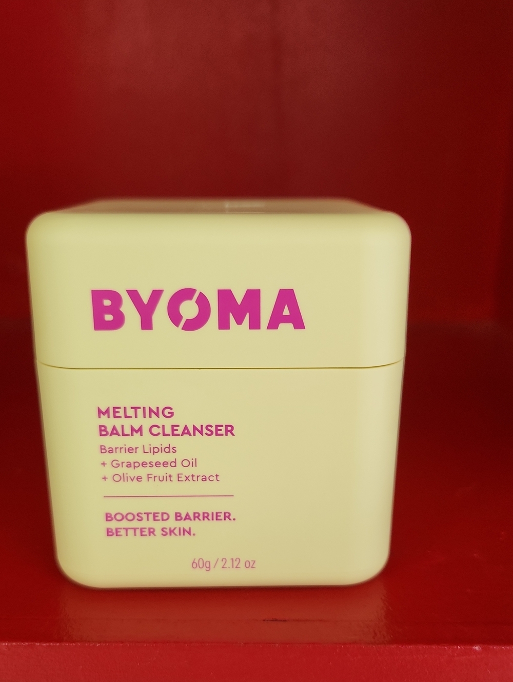 BYOMA Melting Balm Cleanser - Cream with Pink Accents